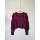 Sweater vino. Talla: M 1