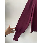 Sweater vino. Talla: M 3