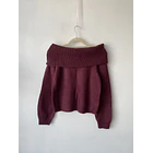 Sweater hombros. Talla: s 1