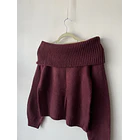 Sweater hombros. Talla: s 2