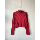 Sweater bolsillos. Talla: M  1
