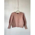 Sweater trenzado. Talla: M 1