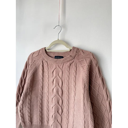 Sweater trenzado. Talla: M