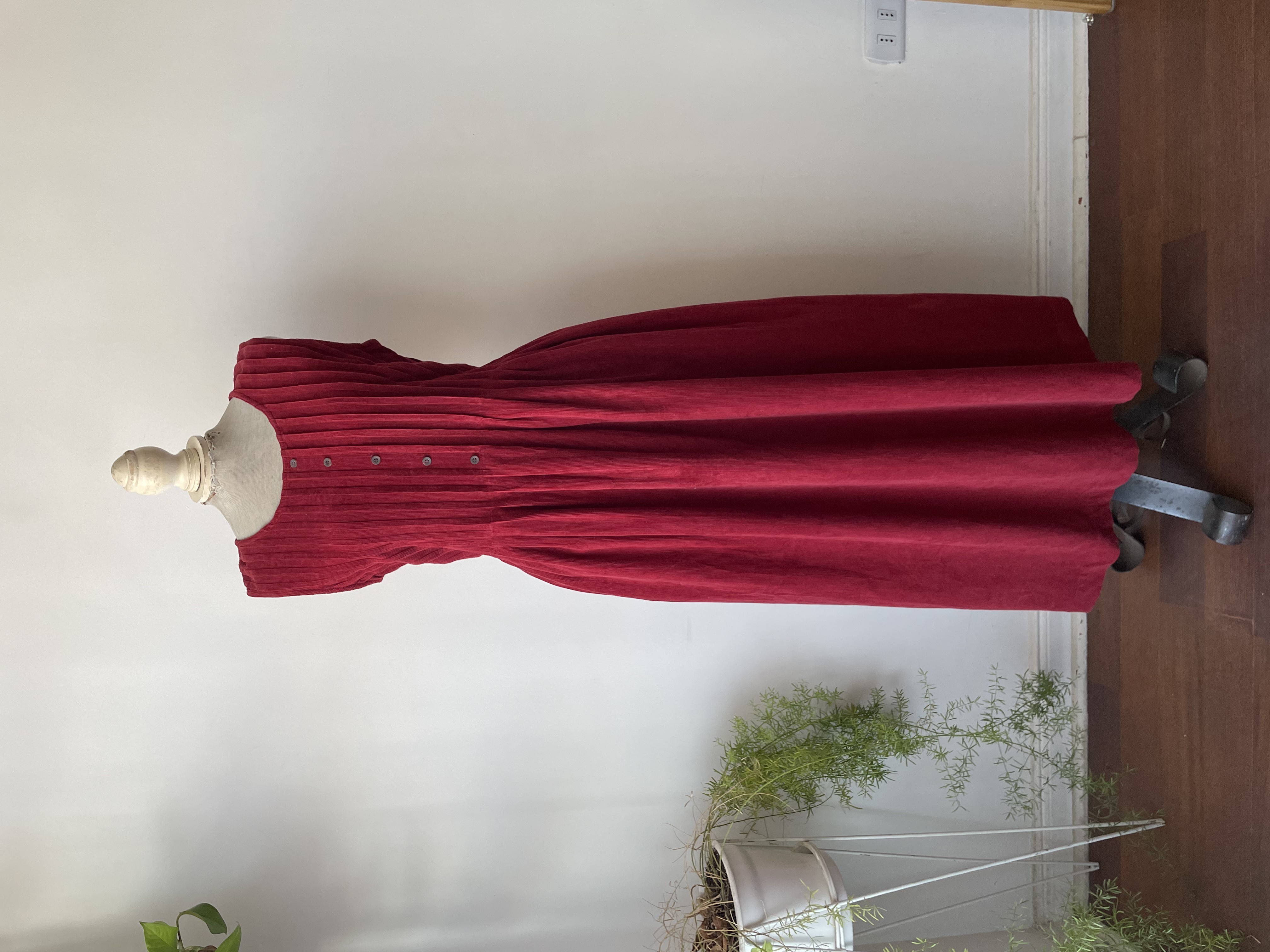 Vestido tablas. Talla: 8 (M) 1