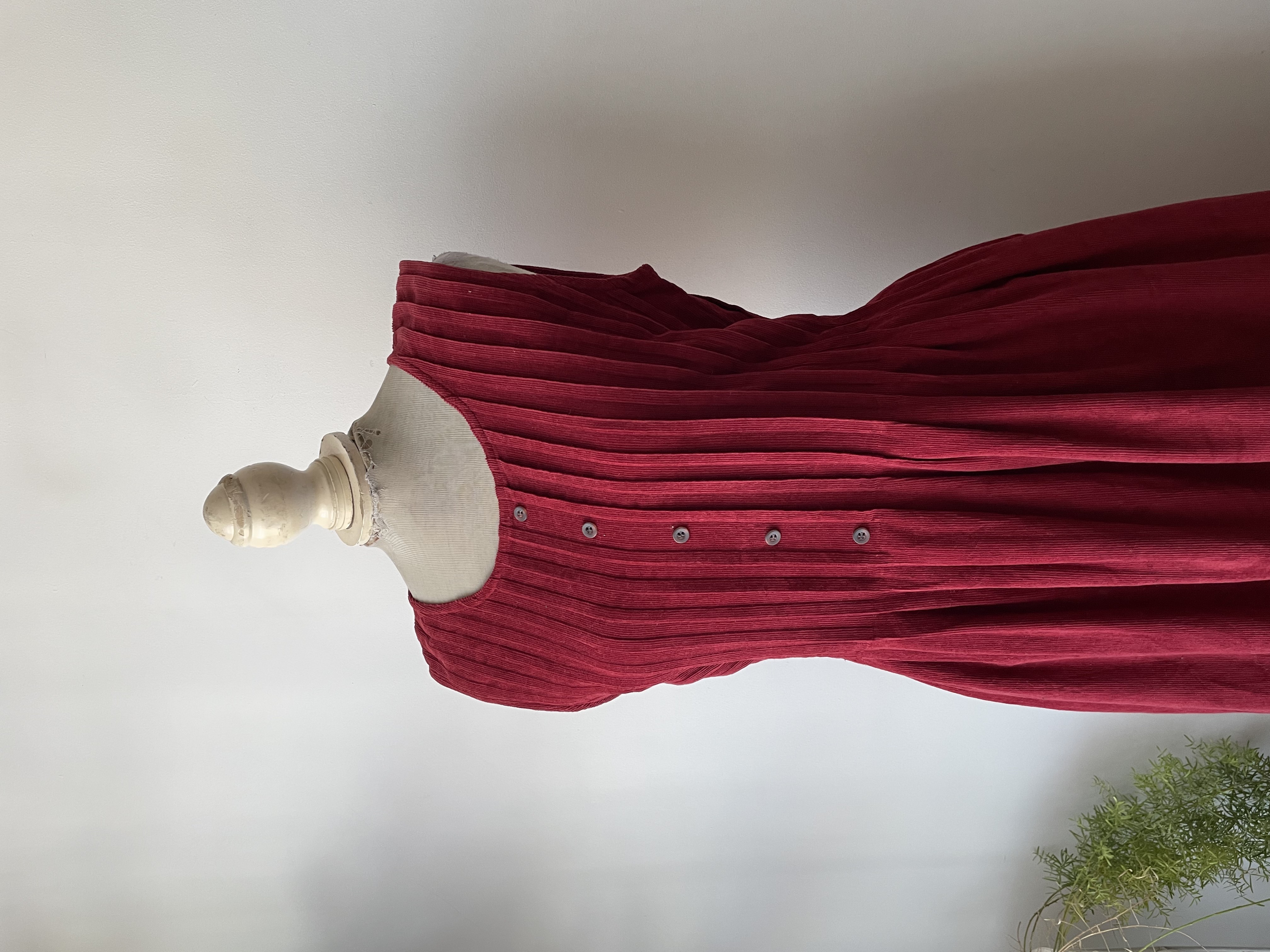 Vestido tablas. Talla: 8 (M) 2
