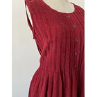 Vestido tablas. Talla: 8 (M) 3