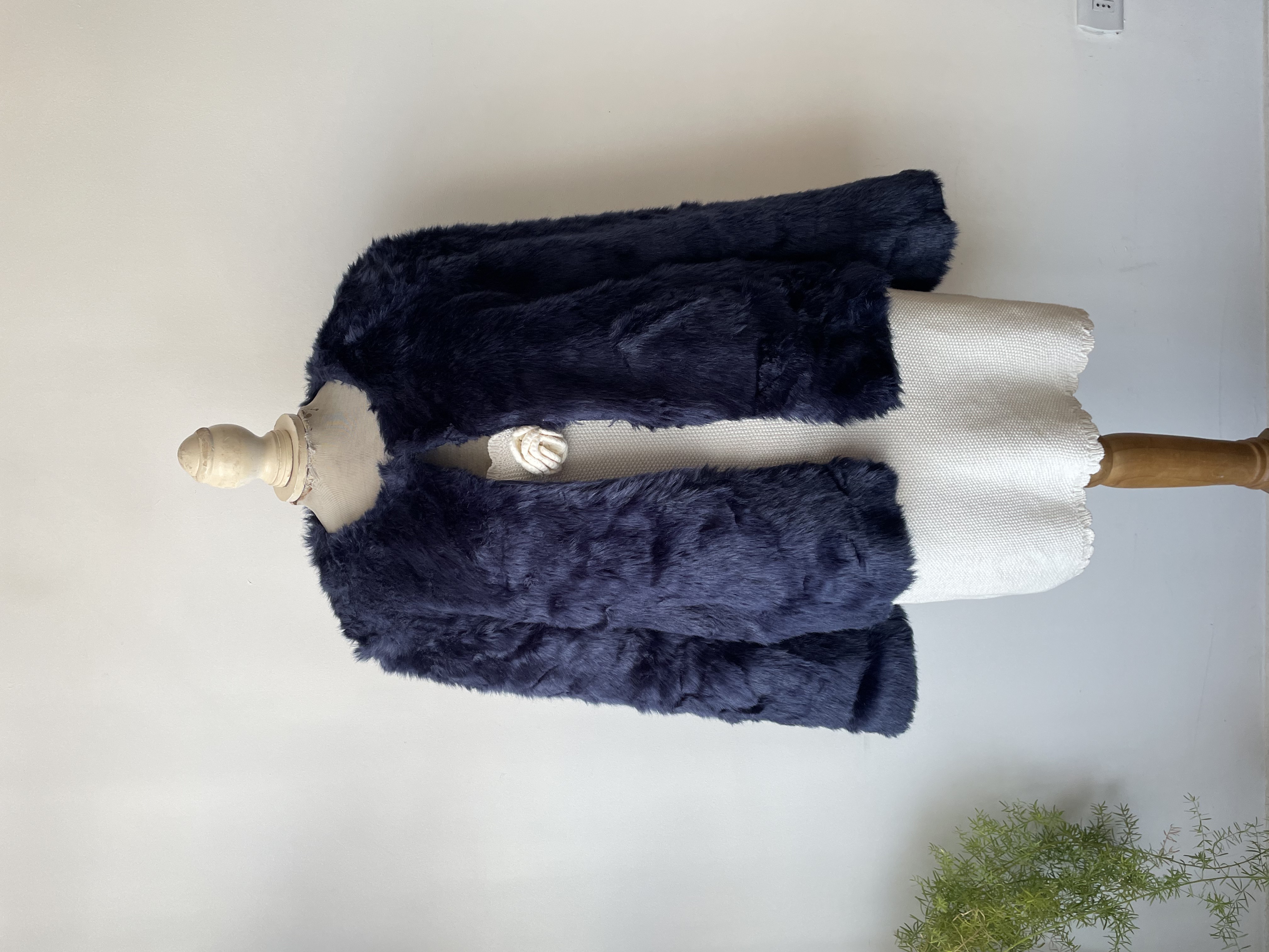 Felpudo azul. Talla: L chico (M) 1