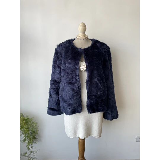 Felpudo azul. Talla: L chico (M)