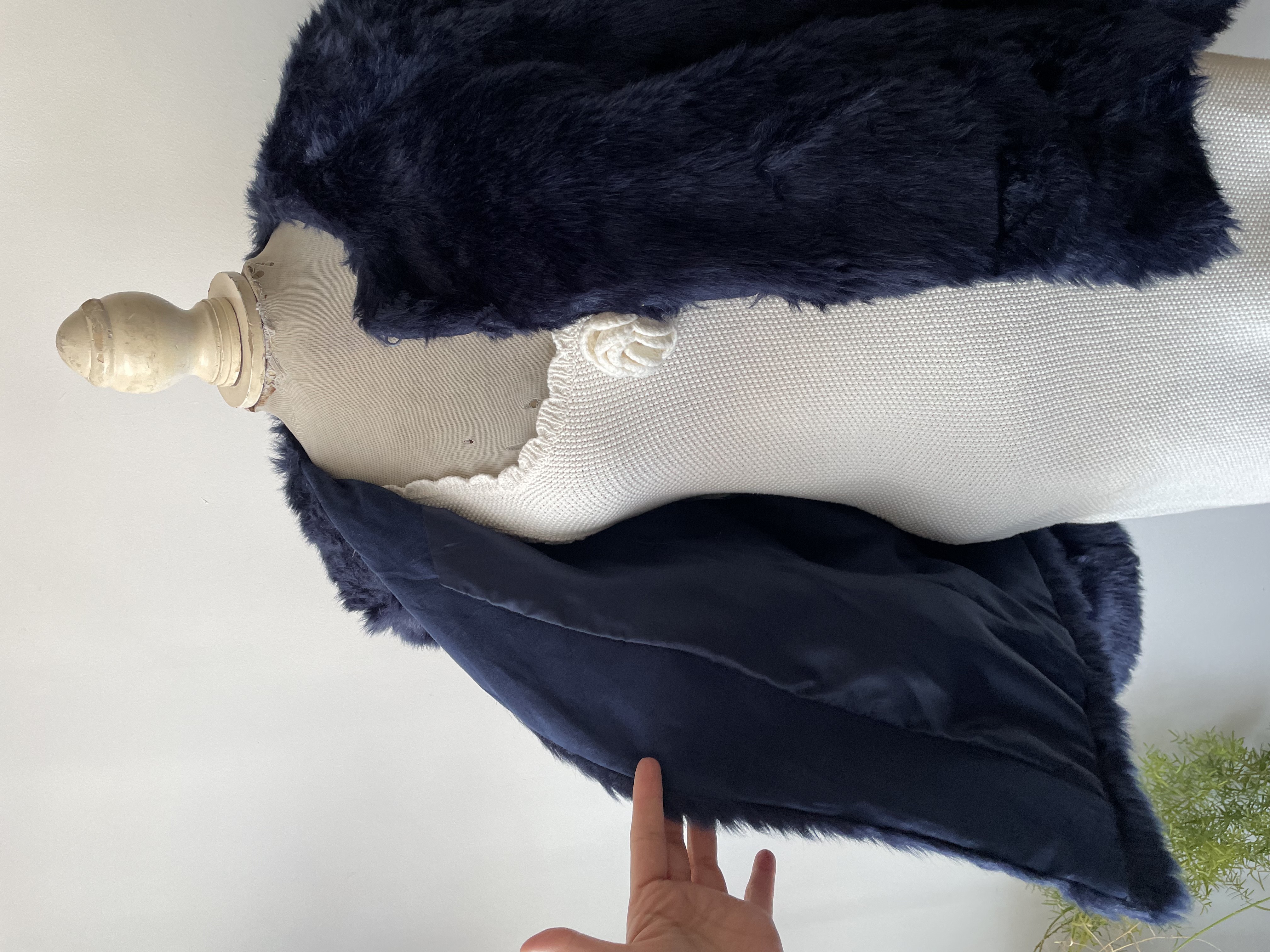Felpudo azul. Talla: L chico (M) 3