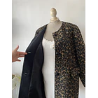 Abrigo leopardo lana. Talla: 18 (XL) 5