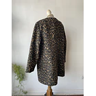 Abrigo leopardo lana. Talla: 18 (XL) 6