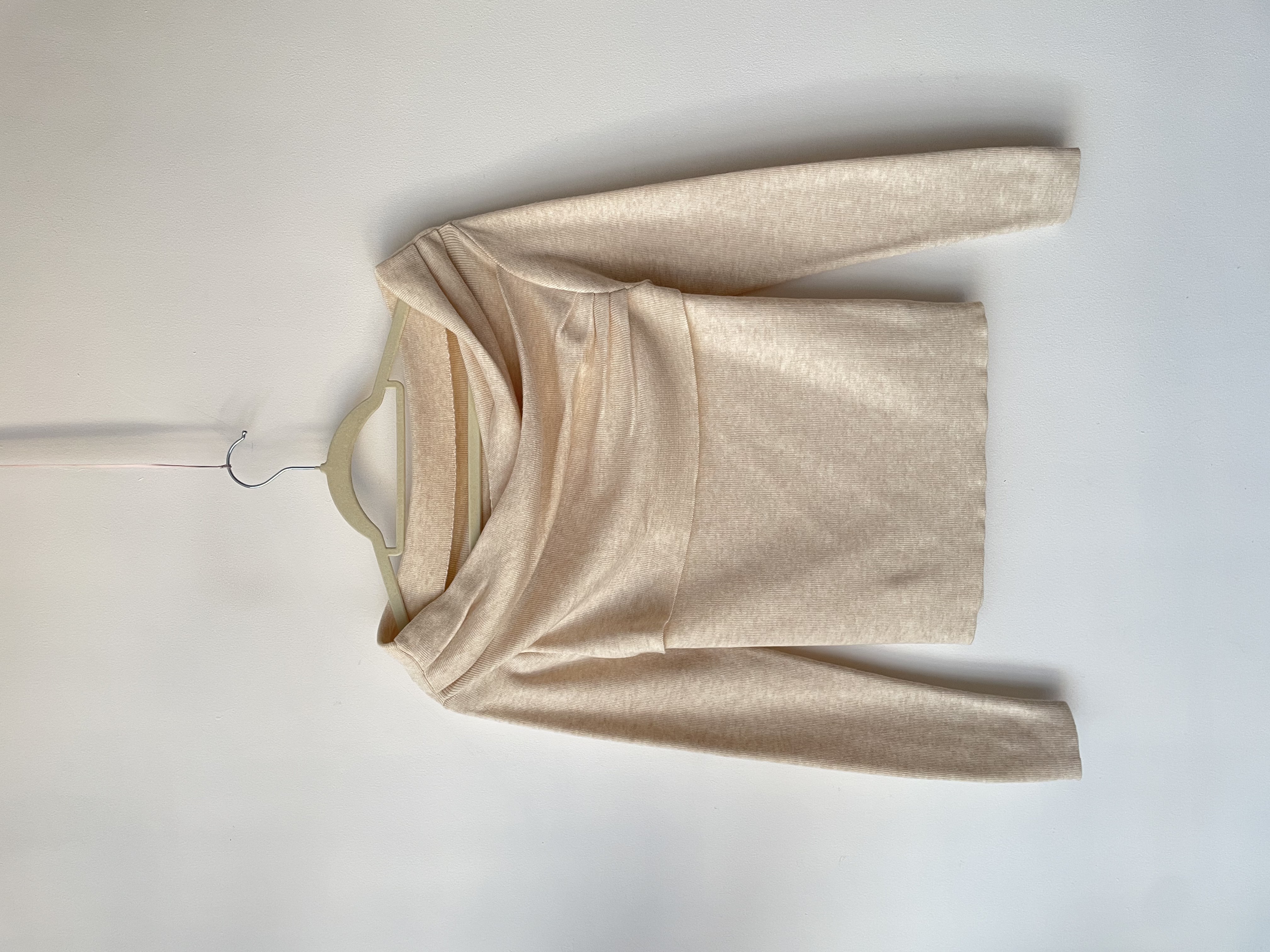 Polera plisada. Talla: M 1