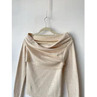 Polera plisada. Talla: M 2