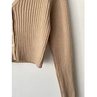 Cárdigan camel. Talla: M 3