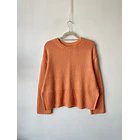Sweater salmón algodón. Talla: M/L 1