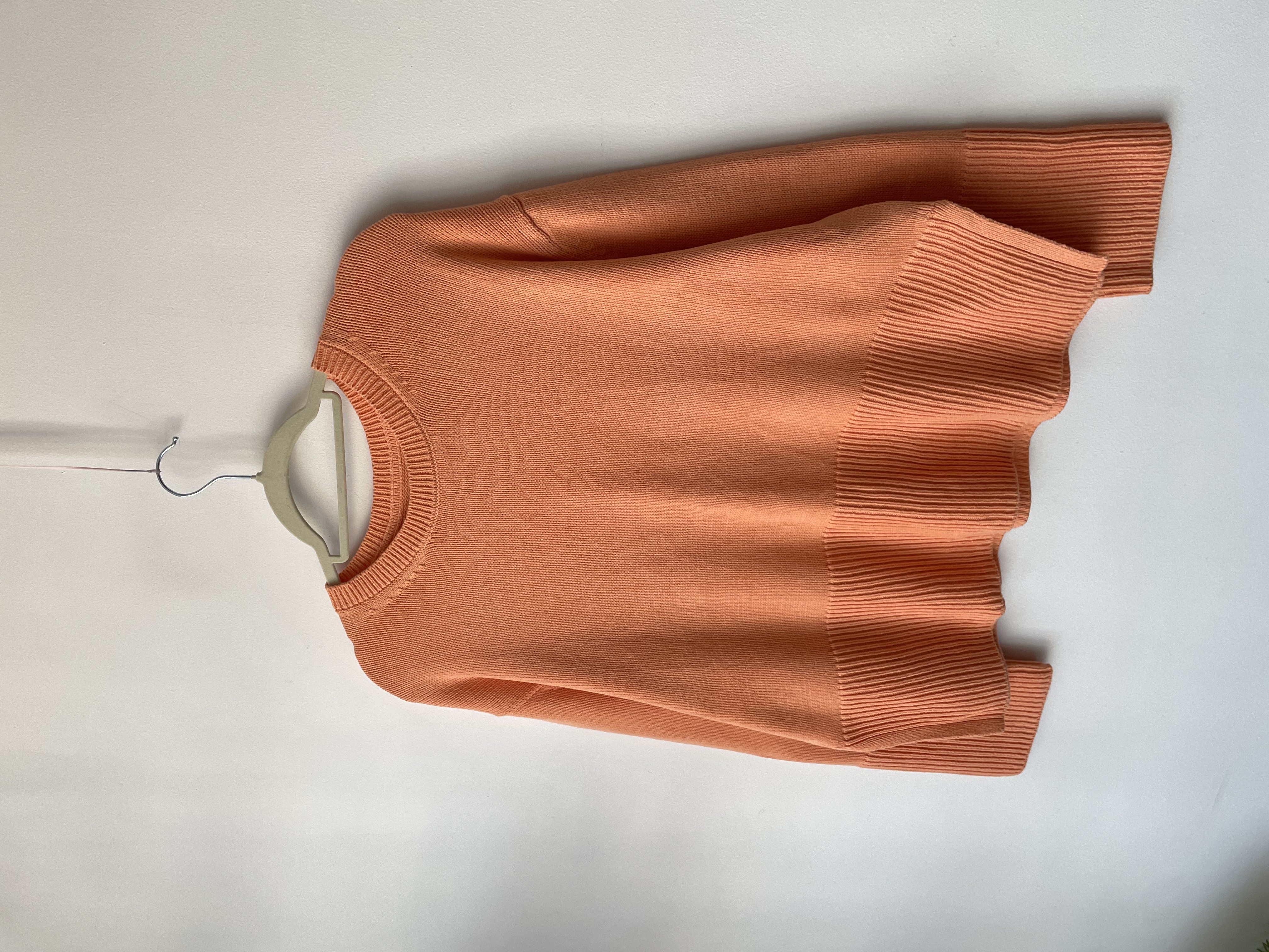 Sweater salmón algodón. Talla: M/L 2