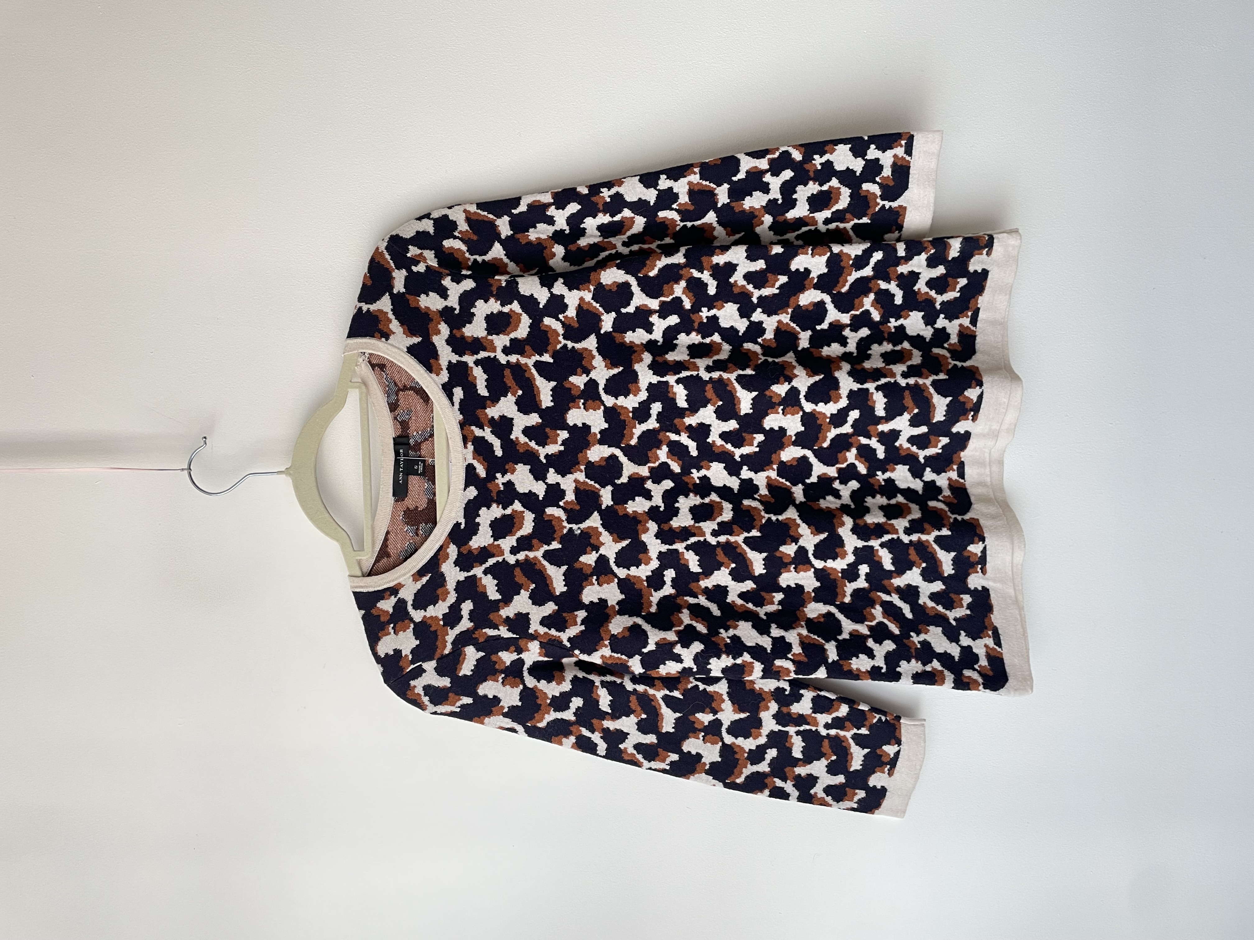 Sweater leopardo lana. Talla: S 1