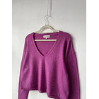 Sweater magenta. Talla: M 2