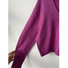 Sweater magenta. Talla: M 3