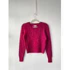 Sweater cachemira fucsia. Talla: XS 1