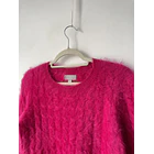 Sweater cachemira fucsia. Talla: XS 2