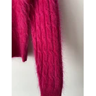 Sweater cachemira fucsia. Talla: XS 4