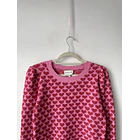 Sweater corazones. Talla: M 2