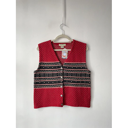 Vest vintage lana. Talla: M