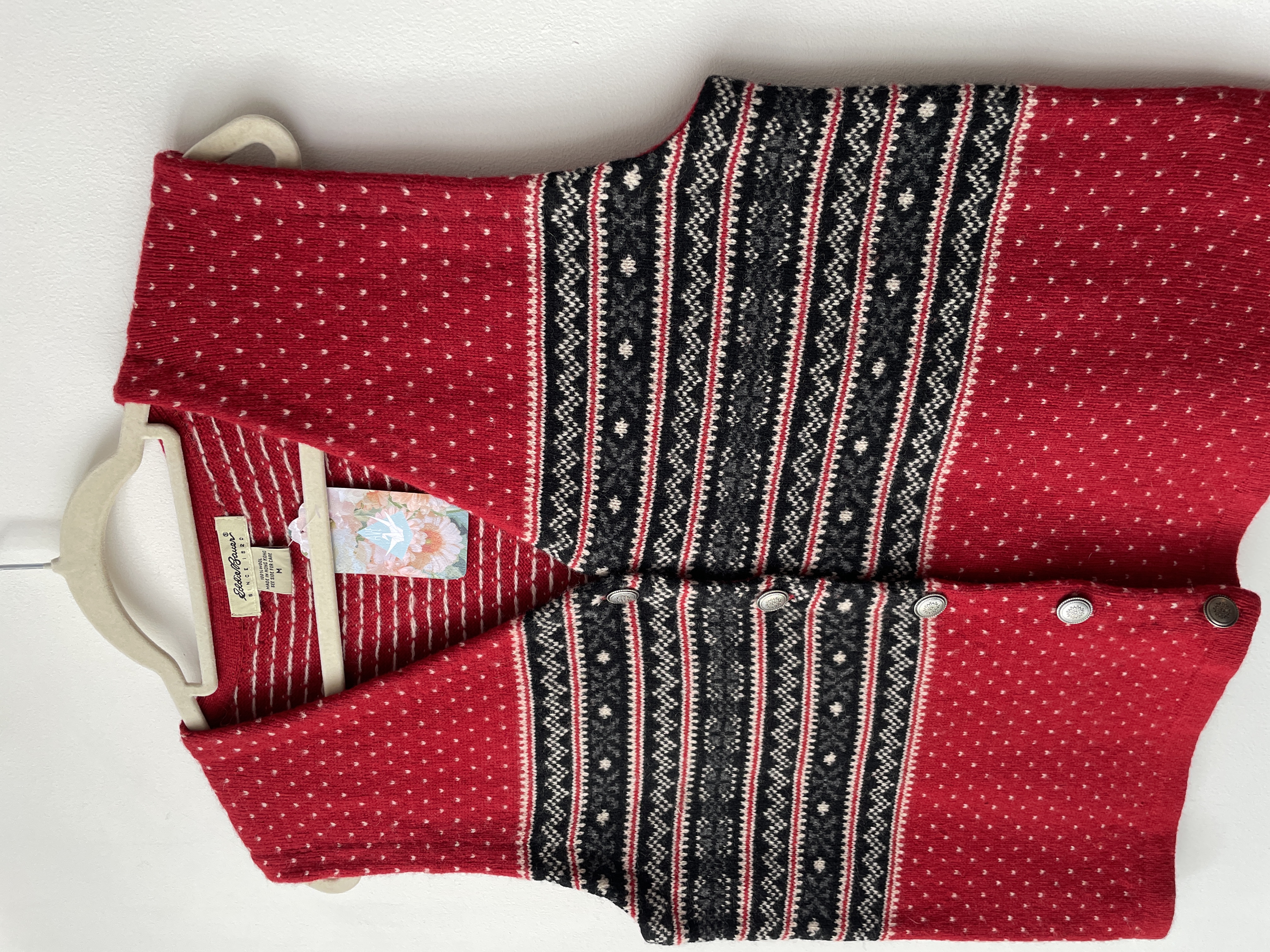 Vest vintage lana. Talla: M 2