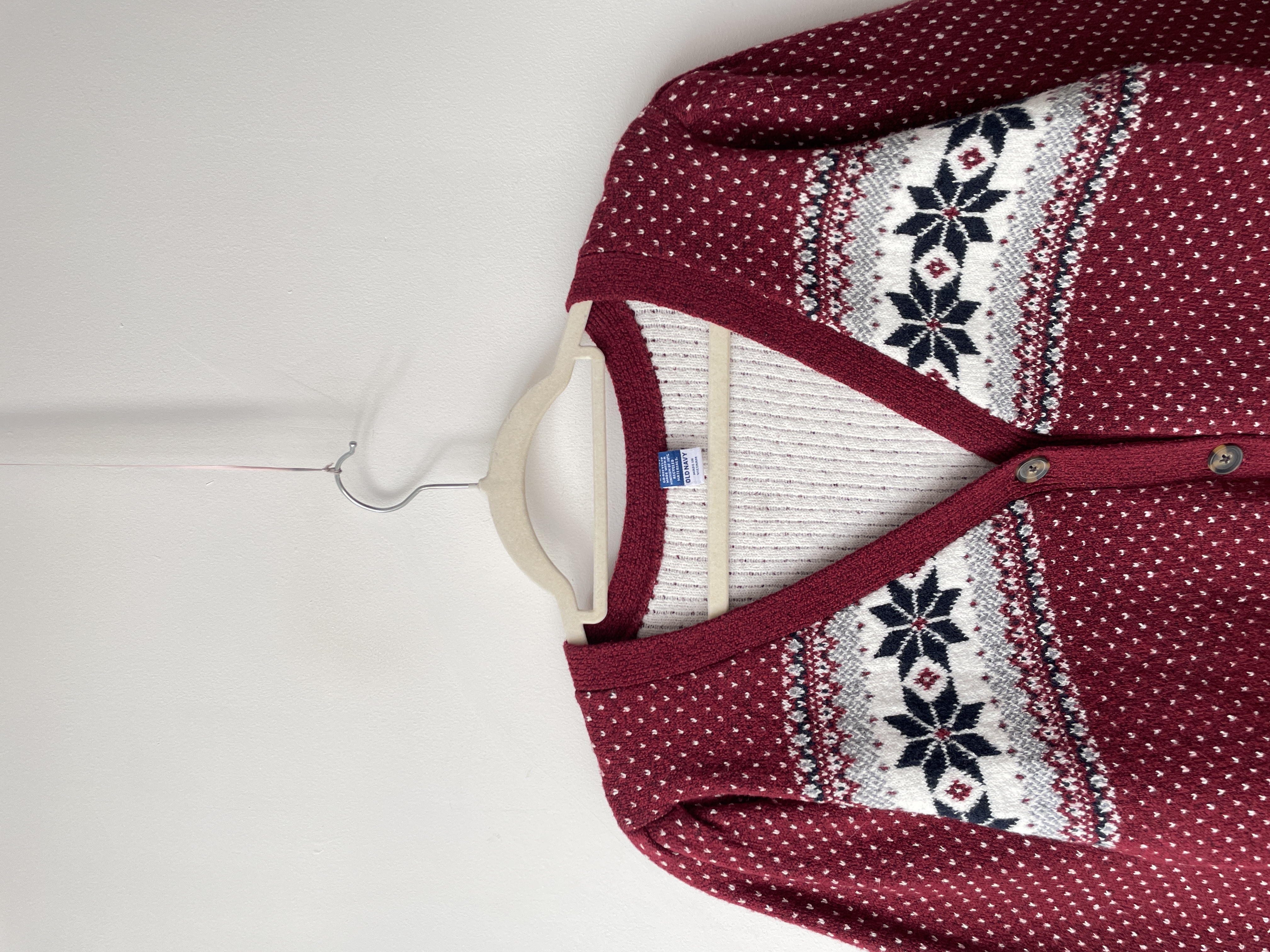 Cárdigan nordic. Talla: L niña (S/m mujer)  2