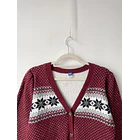 Cárdigan nordic. Talla: L niña (S/m mujer)  2