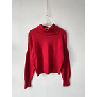 Sweater tortuga rojo. Talla: M 1