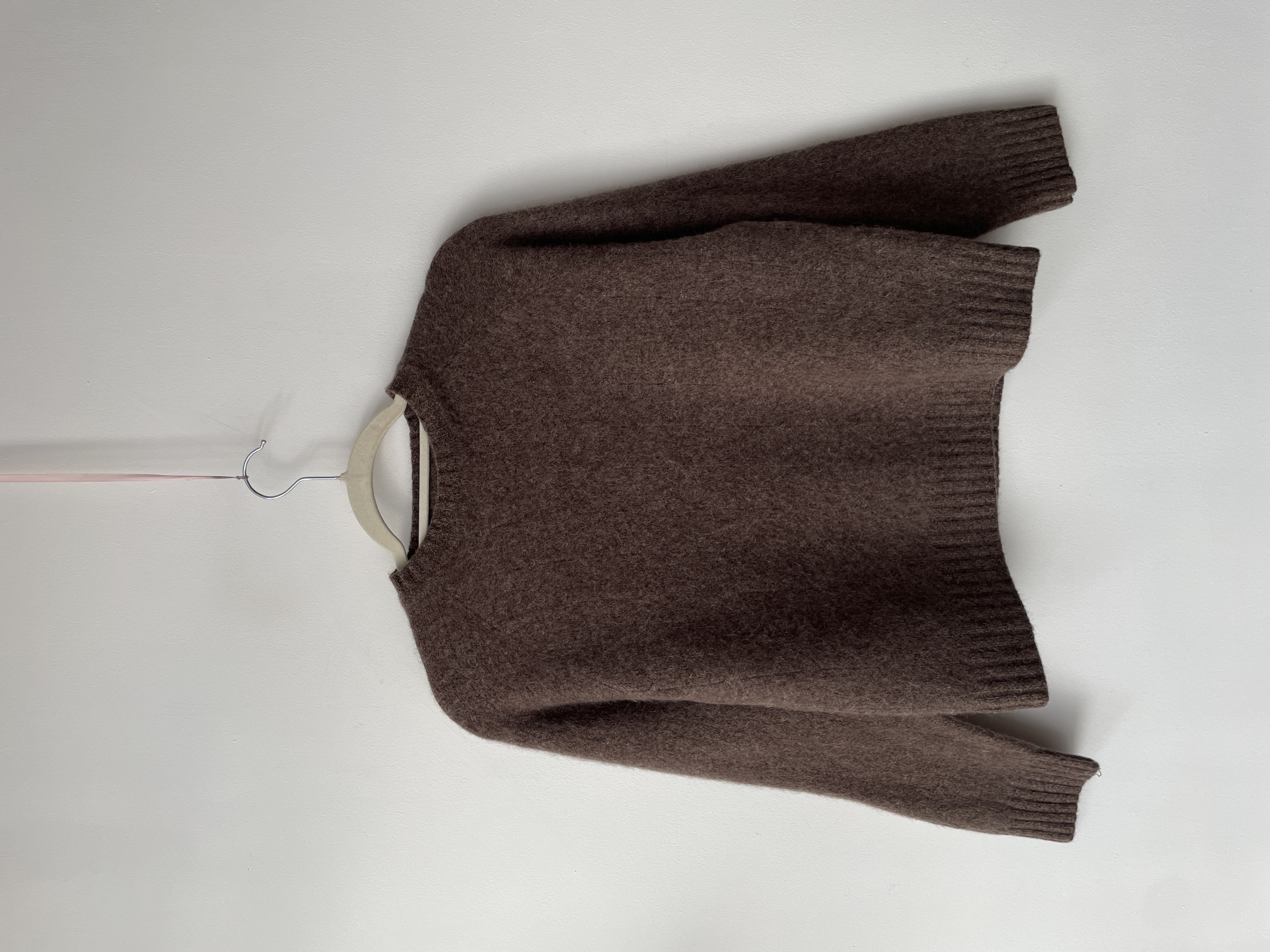 Sweater café cachemira. Talla: S 1