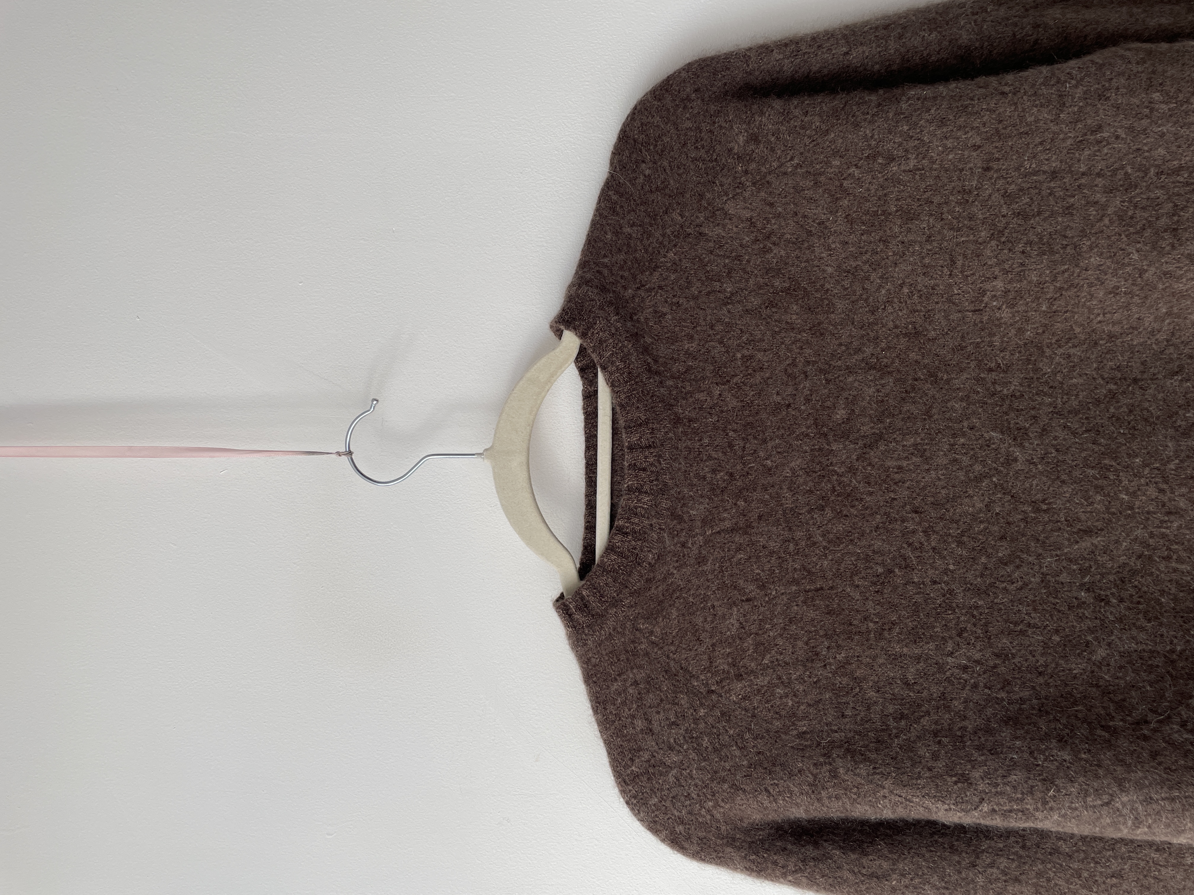 Sweater café cachemira. Talla: S 2