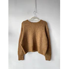 Sweater camel lana y alpaca. Talla: M holgado 1