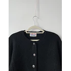 Chaqueta Lana negra. Talla: XL 2