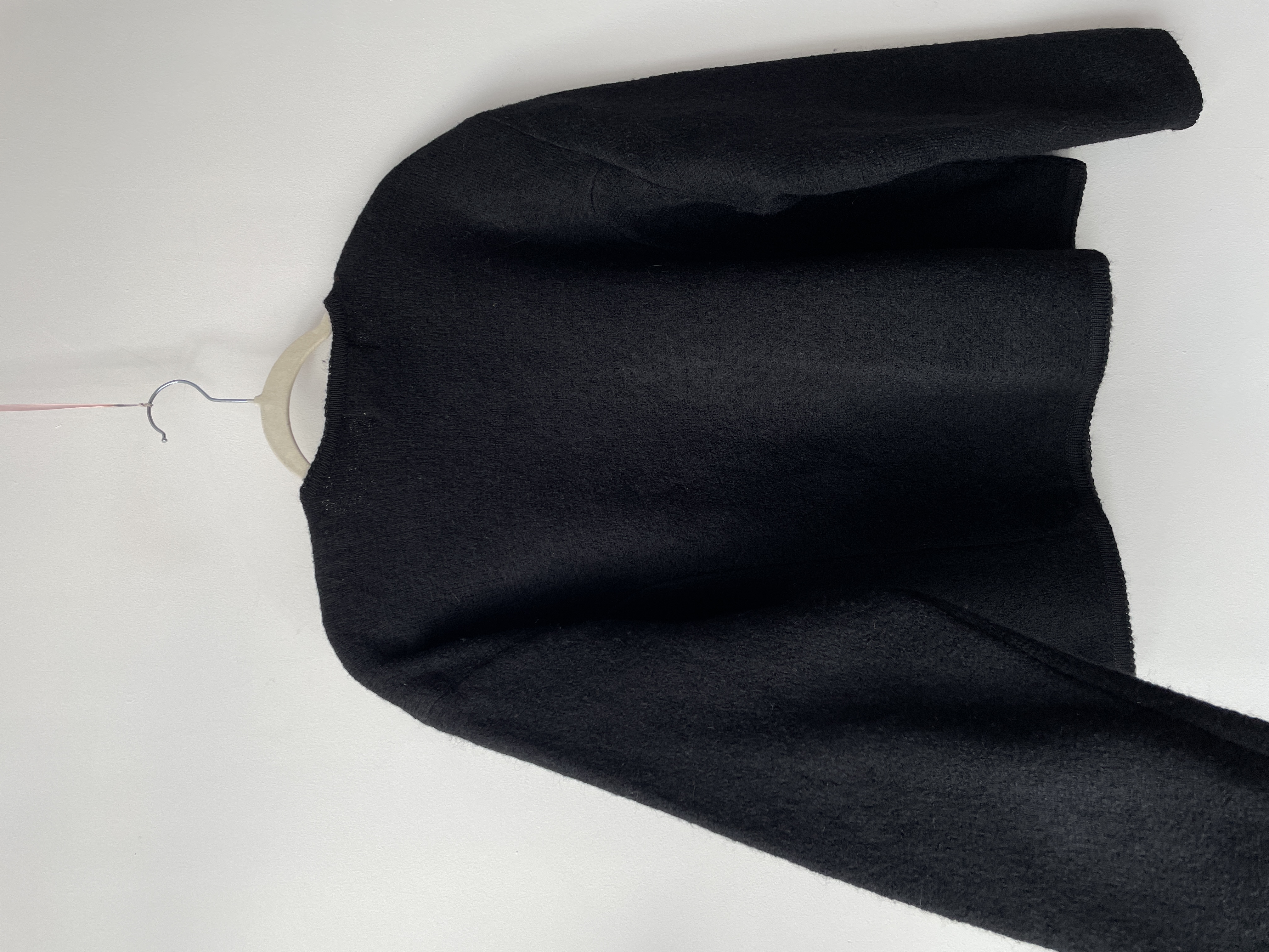 Chaqueta Lana negra. Talla: XL 5