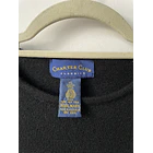 Sweater negro lana merino. Talla: XL 3