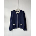 Cárdigan azul. Talla: L 1
