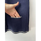 Cárdigan azul. Talla: L 3