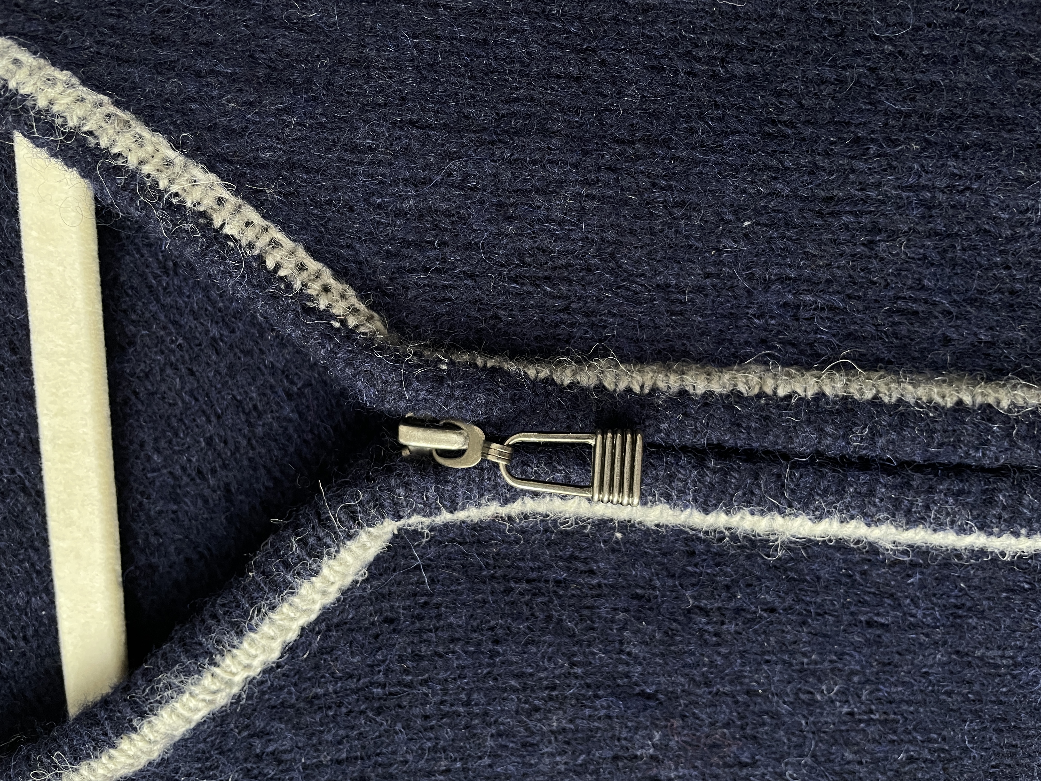 Cárdigan azul. Talla: L 4