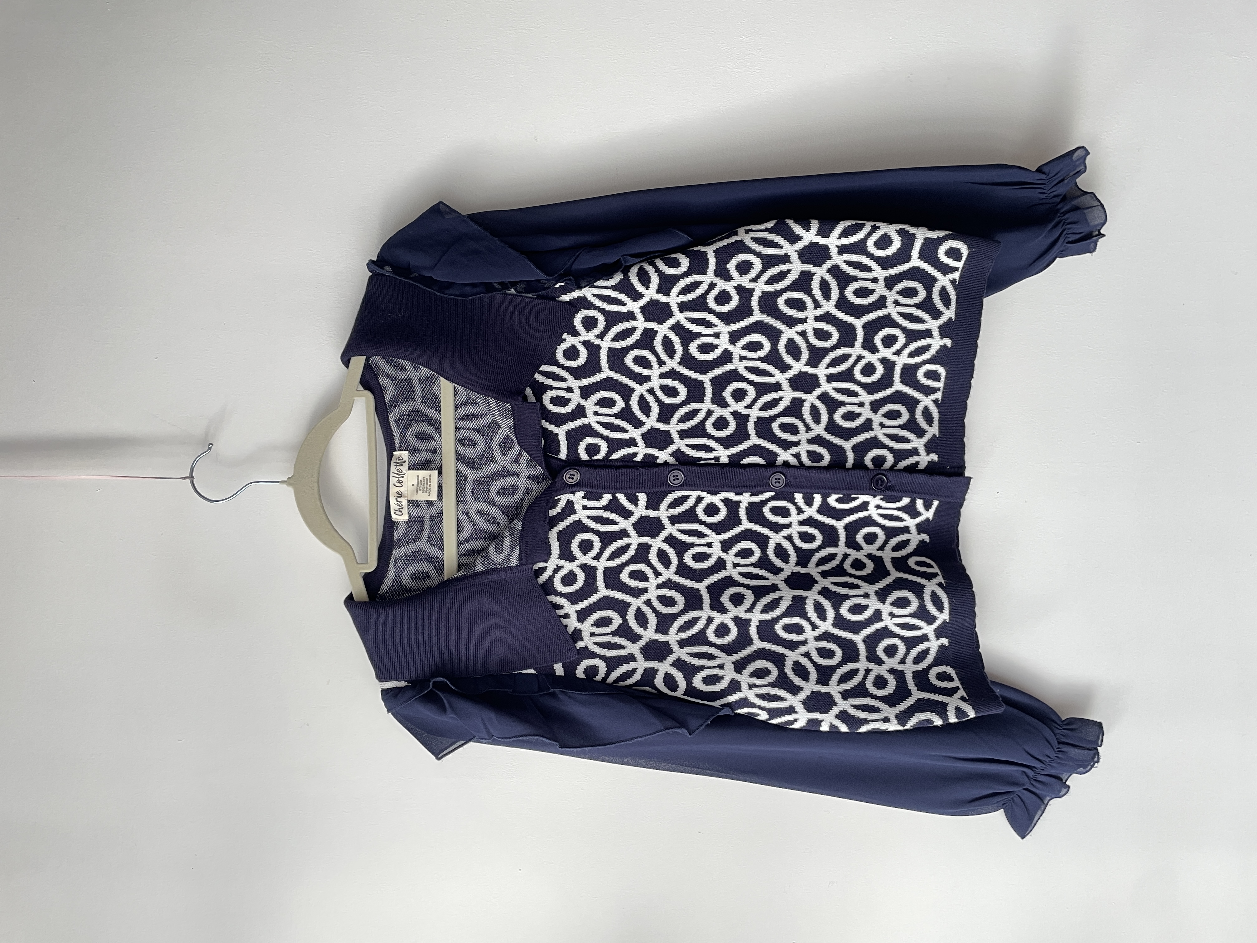 Cárdigan blusa. Talla: S 1