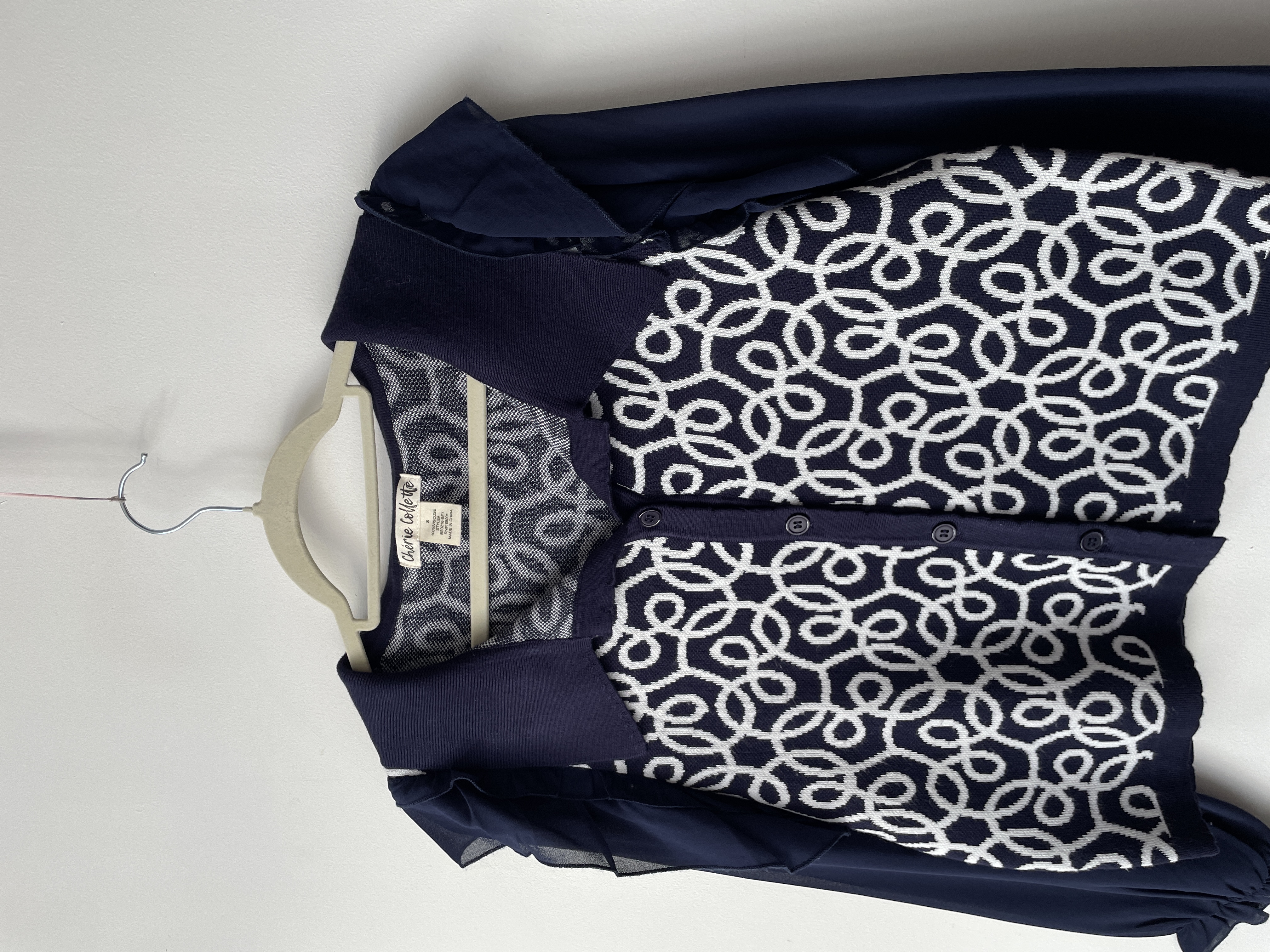 Cárdigan blusa. Talla: S 2