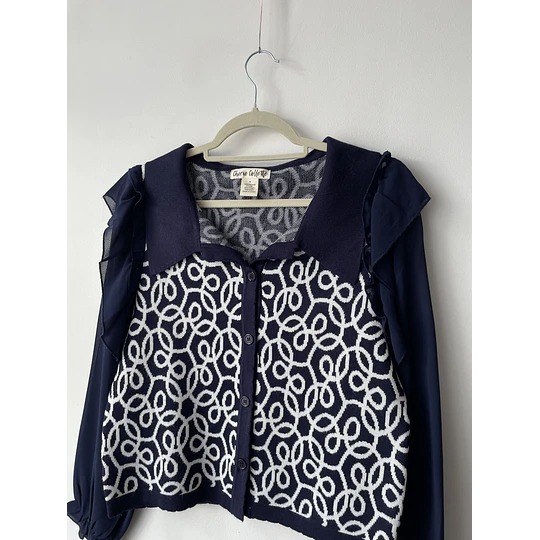 Cárdigan blusa. Talla: S