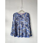 Sweater floral. Talla: M holgado 1