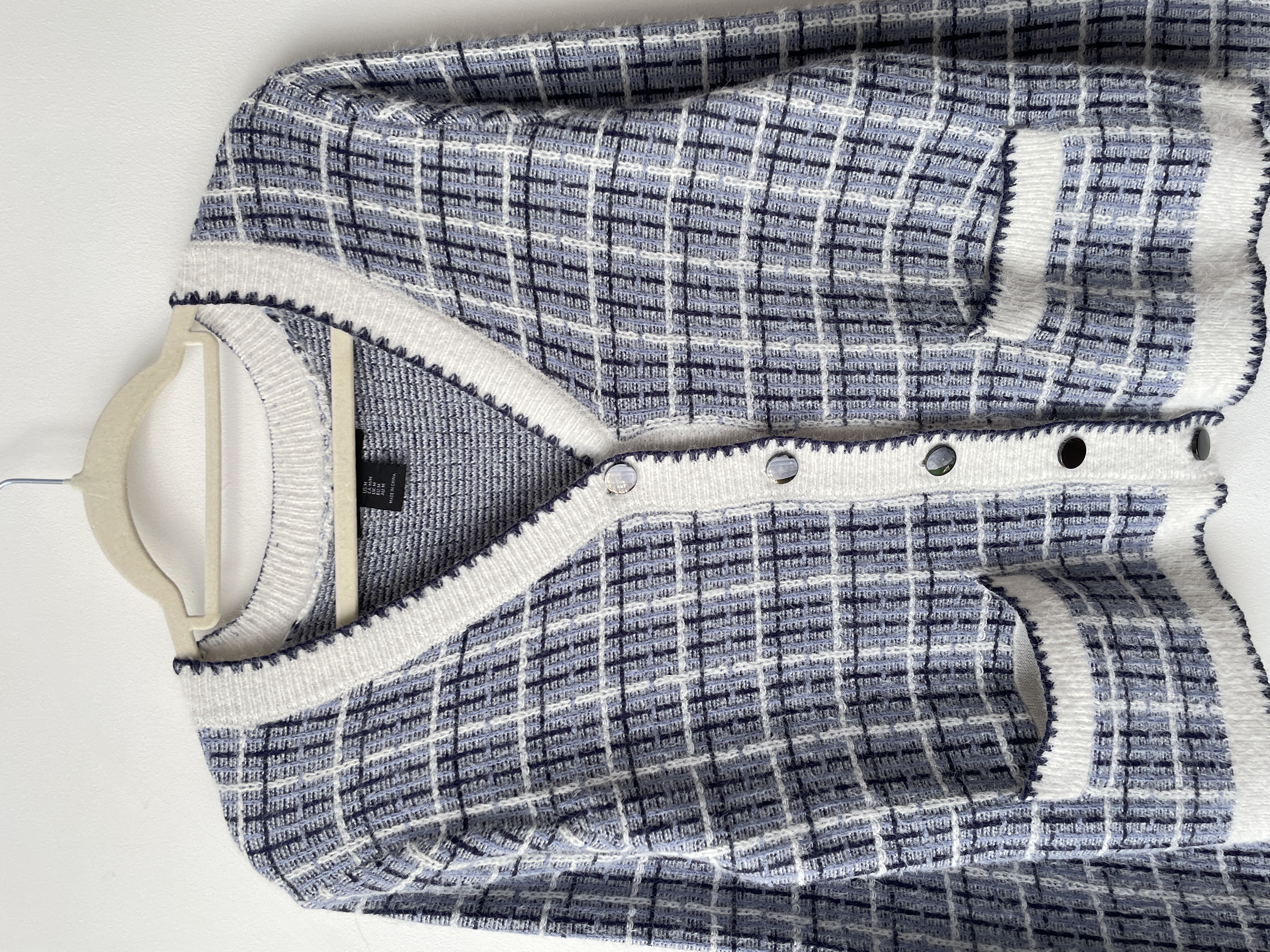 Cárdigan Tweed. Talla: M 2