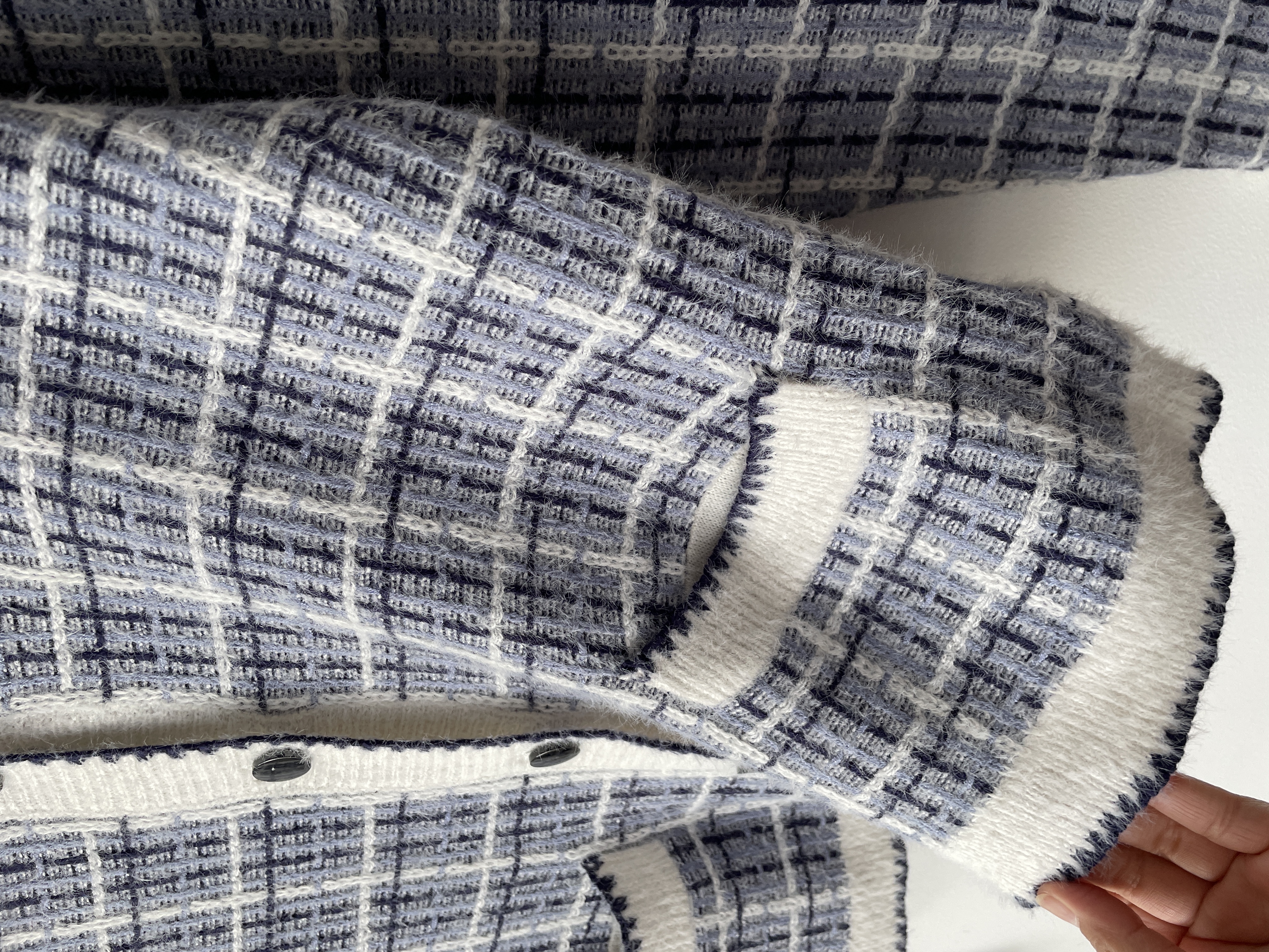Cárdigan Tweed. Talla: M 3