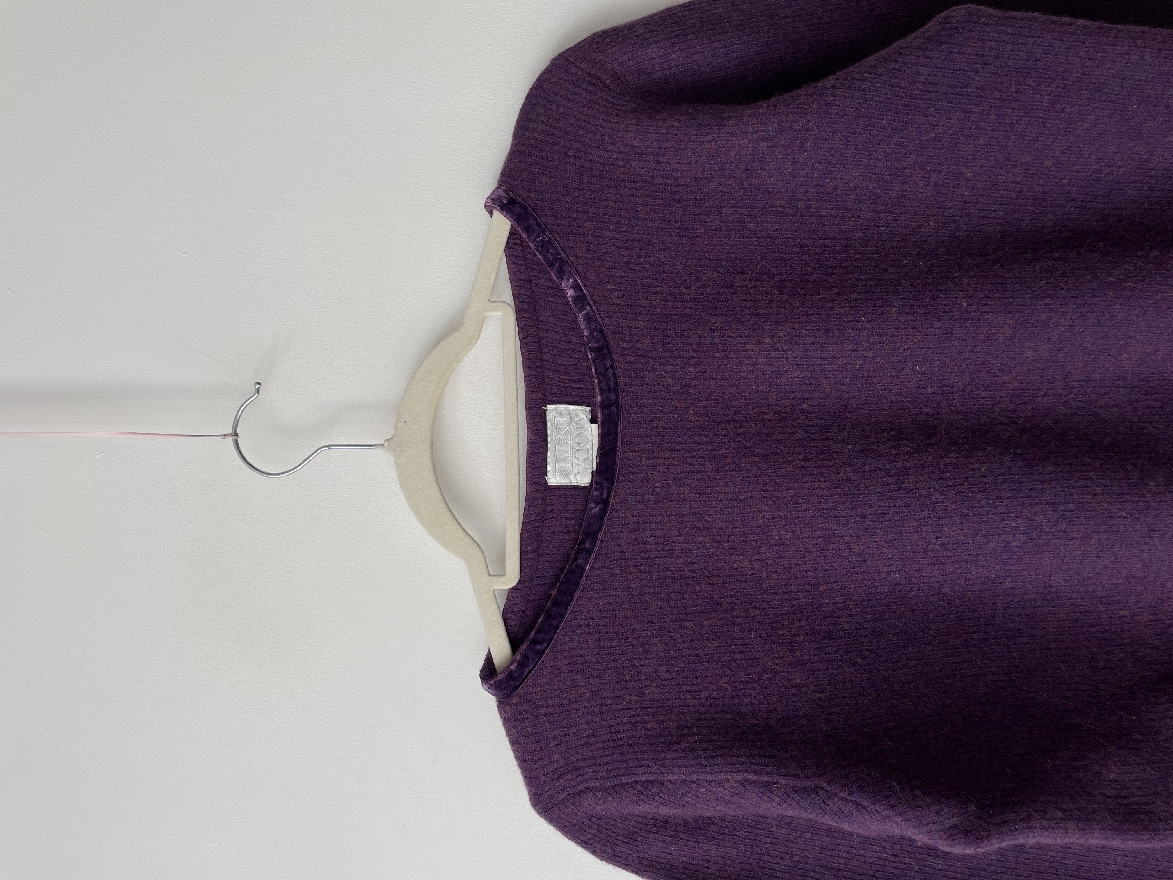 Sweater crop Lana cordero. Talla: M 2