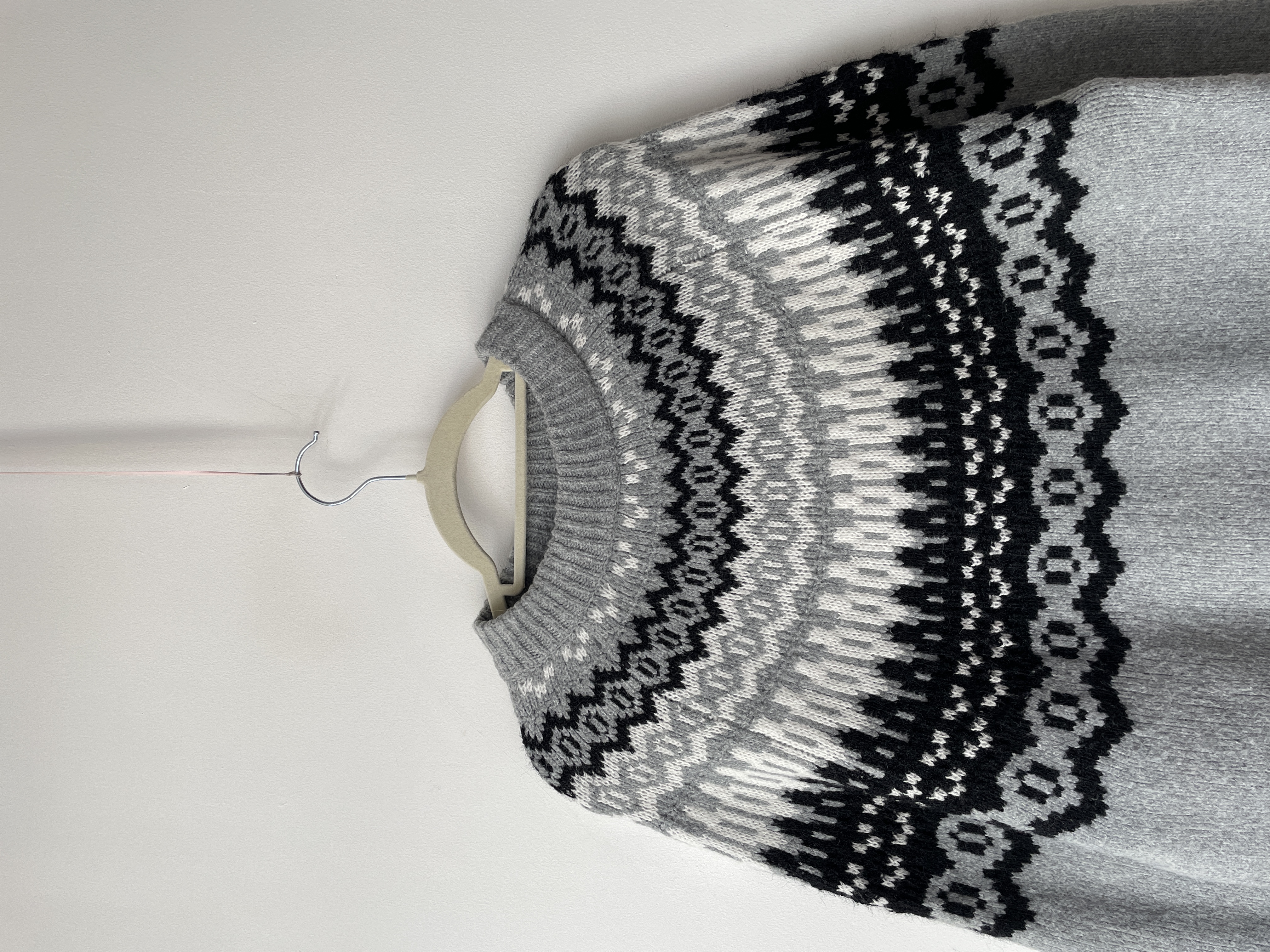 Sweater gris nordic. Talla: L 2