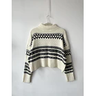Sweater nordic crema. Talla: M/L 1